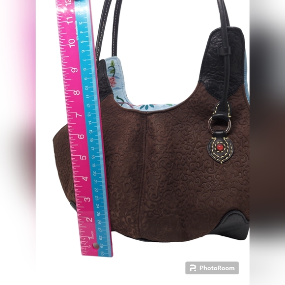 Golden Hands Brown Shoulder Bag/Purse - Picture 7 of 13